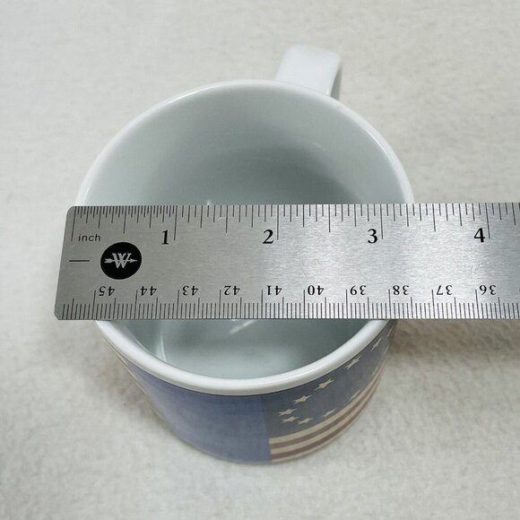 Spirit Of Flag Mug Brandon House Warren Kimble Sakura US USA America Patriot - Picture 9 of 10